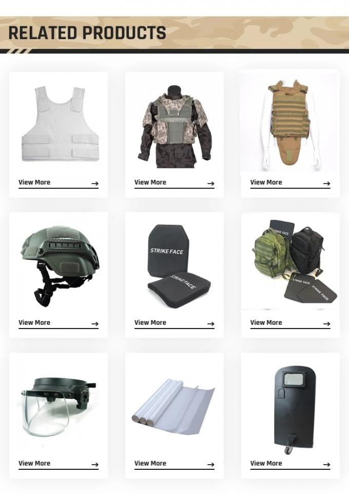 Camouflez le corps ballistique militaire Armor Bulletproof Vest de résistance
