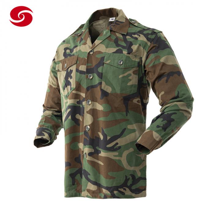 Soldat militaire africain Woodland Camouflage Uniform pour l'homme