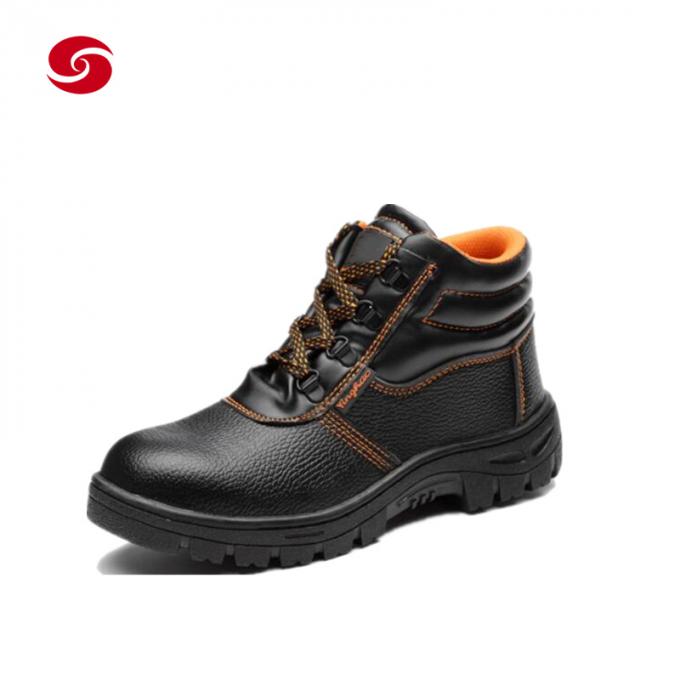 Les hommes folâtrent les bottes de travail de sécurité de travail de chaussures de Puncture Resistant Functional de garde