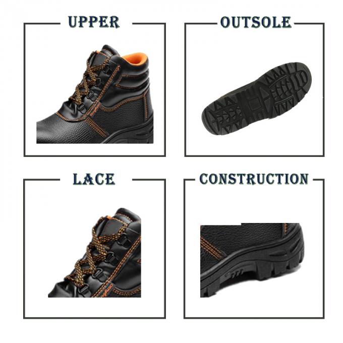 Les hommes folâtrent les bottes de travail de sécurité de travail de chaussures de Puncture Resistant Functional de garde