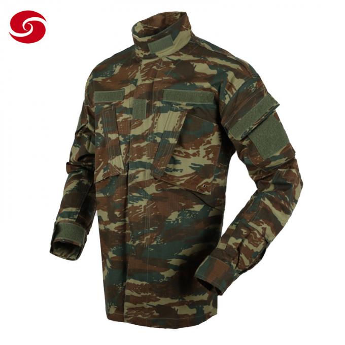Uniforme tactique uniforme militaire de Bdu de camouflage grec