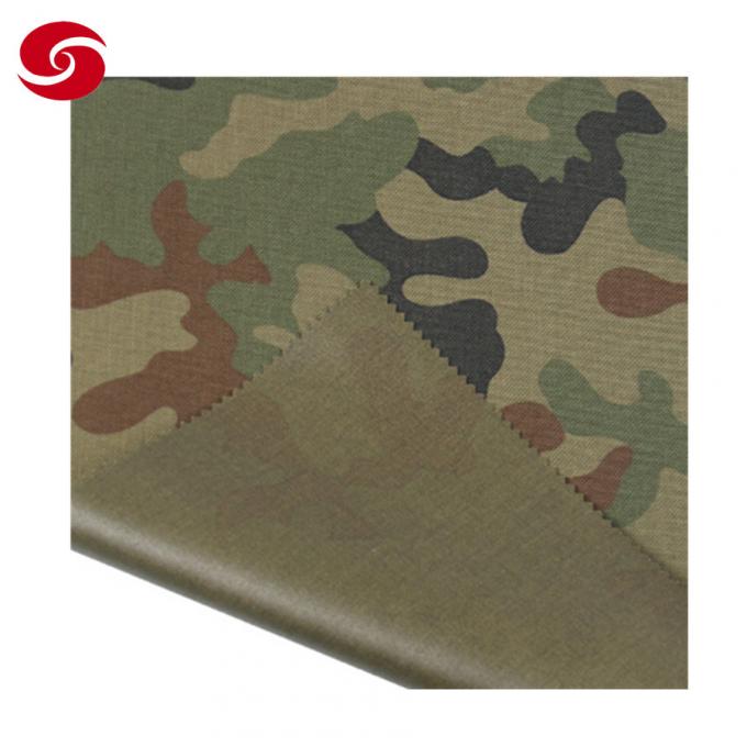 Le camouflage en nylon militaire de la Pologne a imprimé le tissu de sac