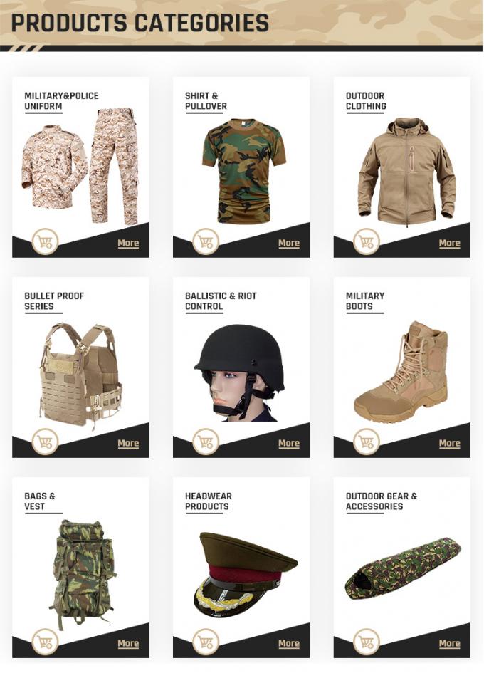 Le camouflage en nylon militaire de la Pologne a imprimé le tissu de sac