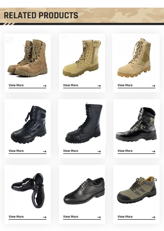 Désert Tan Khaki Military Spec Boots