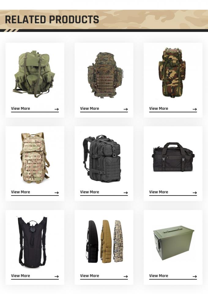 Sac à dos campant imperméable d'armée de grande capacité de l'Arabie Saoudite de Digital à sac à dos militaire de camouflage