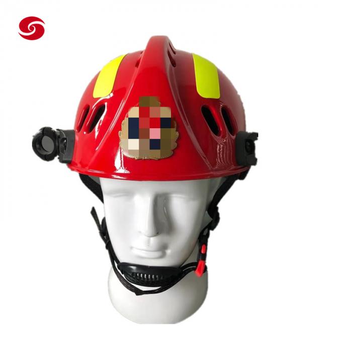 Casque ignifuge protecteur de pompier de sécurité de lutte contre l'incendie/casque de délivrance/casque maritime de police
