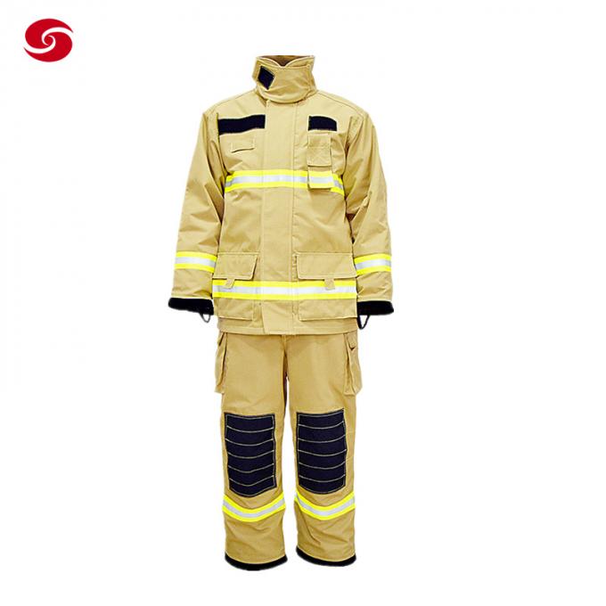 Nous costume de lutte contre l'incendie d'Ameriacn/flamme standard de Fire Resistant Suit de sapeur-pompier Protective Clothing /En de sapeur-pompier et costume résistant à la chaleur de pompier